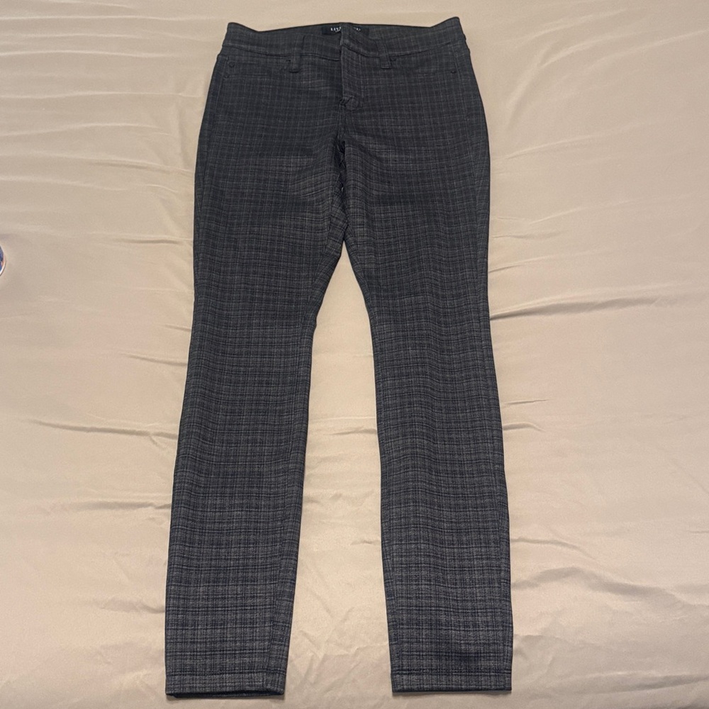 Liverpool Dark Plaid Trousers